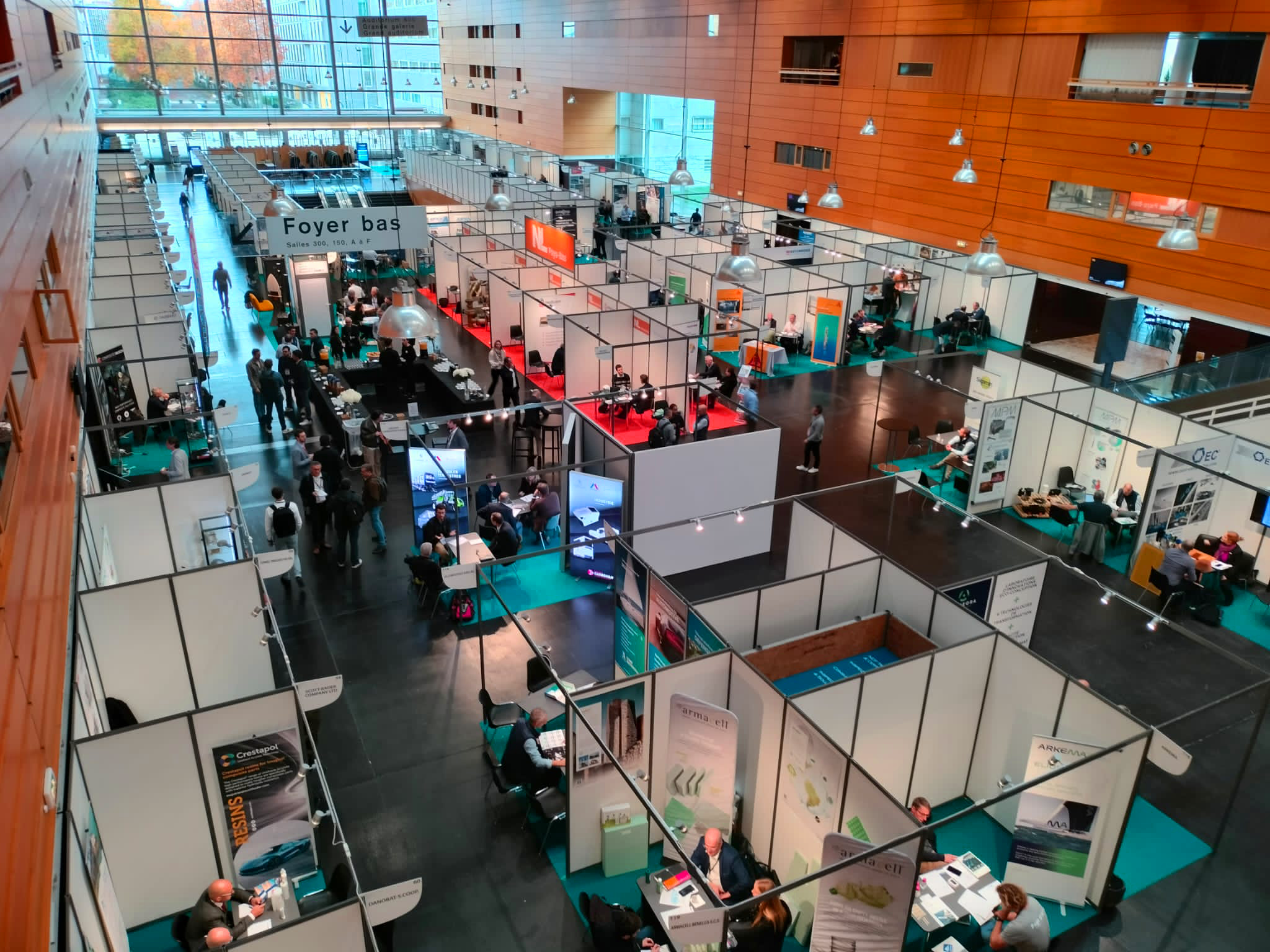 Stands exposants cité congrès de nantes