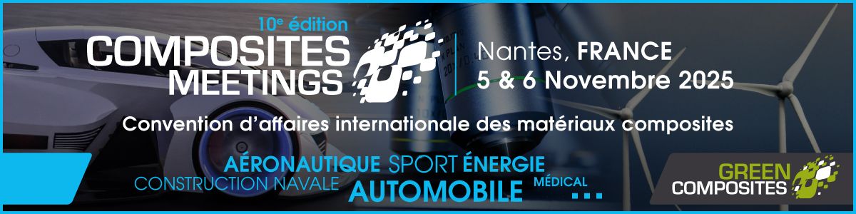 Bannière Composites Meetings 2025